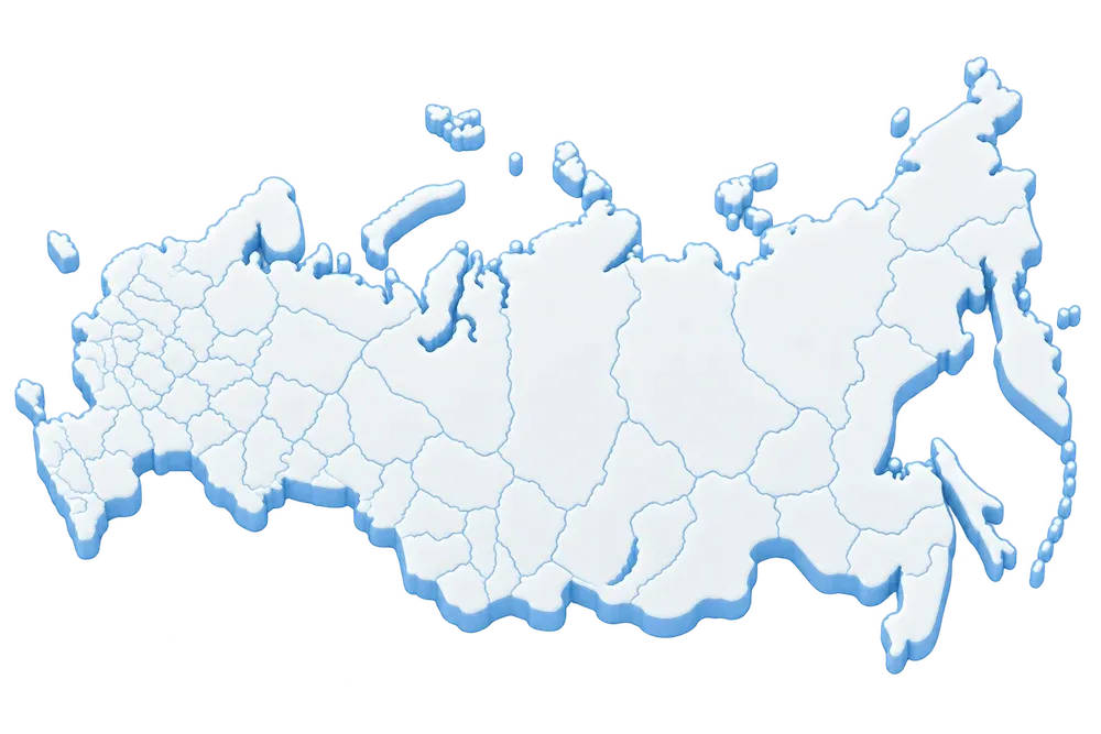 Декоративная схема России