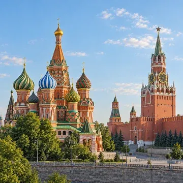 Вид города: Москва